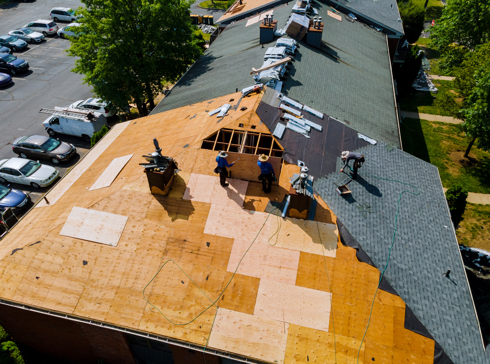 Asphalt shingle roof replacement in Lewiston